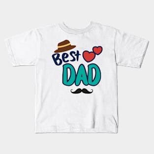 BEST DAD Kids T-Shirt